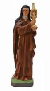 Saint Clare Statue, 10 inch plaster