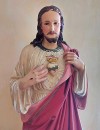 Vintage Sacred Heart Statue - 24 inches