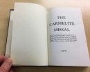 The Carmelite Missal (SH2002)