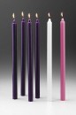 Advent Candle and Holder set - 10 inch