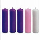 Advent Candles - 8 x 2 inch