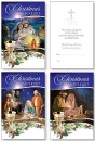 Christmas Card Pack - Mass Bouquet - Nativity (6 cards)