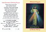 Divine Mercy Prayer Cards