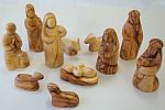 Olivewood nativity sets