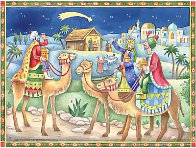 Large Advent Calendar - Bethlehem