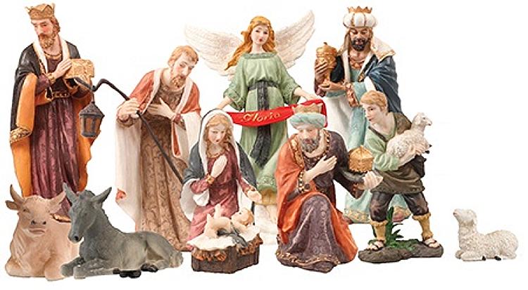 Large Nativity Set - 12 inch Resin figures