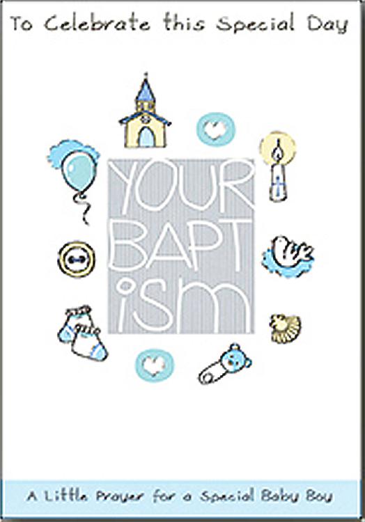 Boy Baptism Card - Special Day