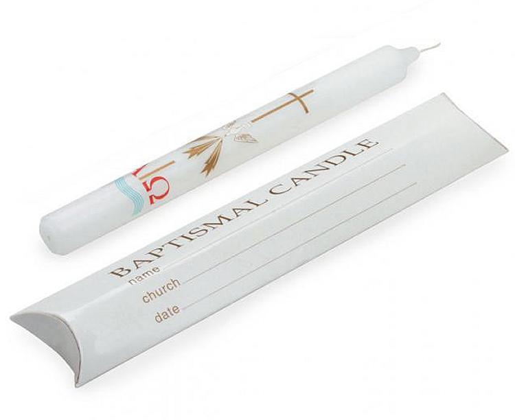 Baptismal Candle pillow pack