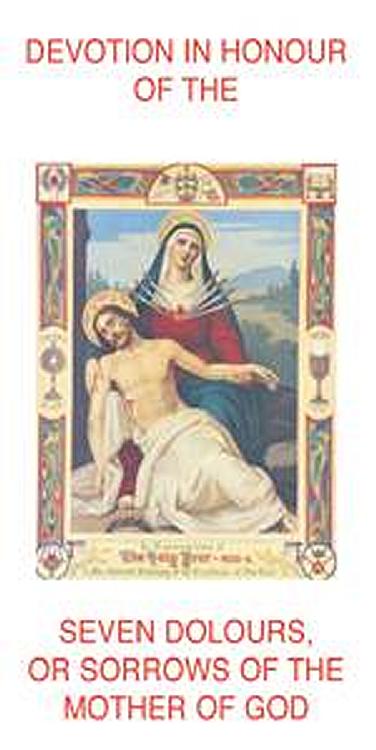 Devotion in Honour of the seven Dolours or Sorrows of the Mother of God x10