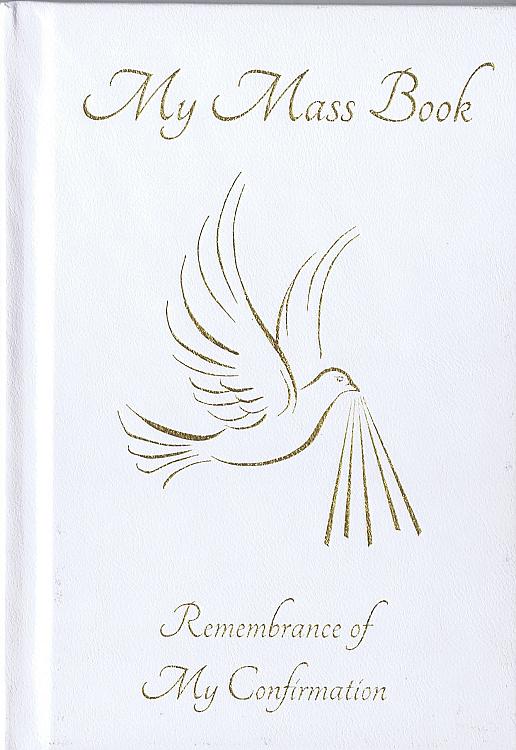 Confirmation Mass and Prayer Book - White