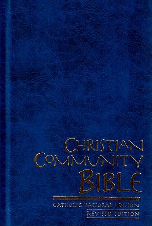 Christian Community Bible - Compact - blue