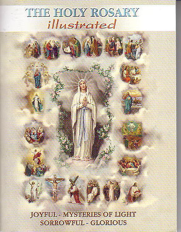 The Holy Rosary Illustrated - small booklet