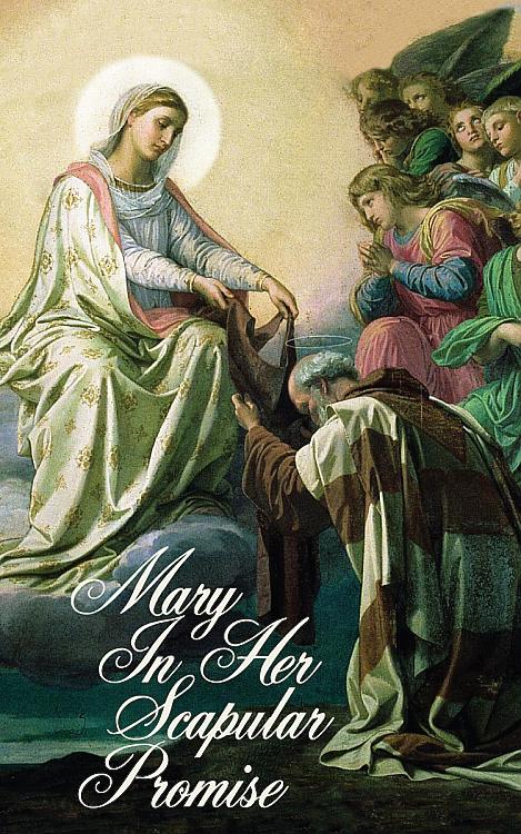 Mary in Her Scapular Promise