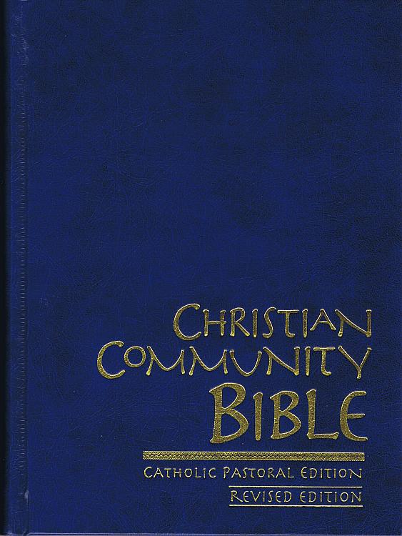 Christian Community Bible - Blue