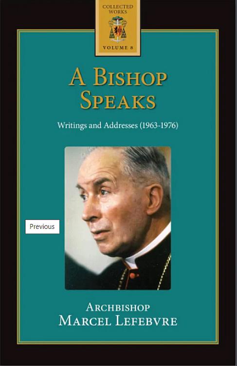 A Bishop Speaks