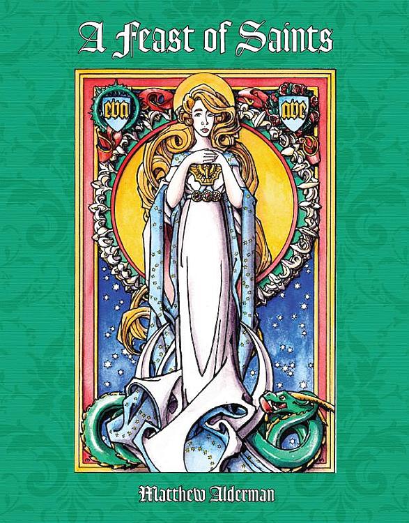 A Feast of Saints Coloring Book