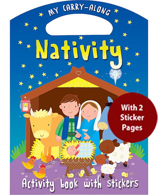 My Carry Along Nativity - Activity Book with Stickers