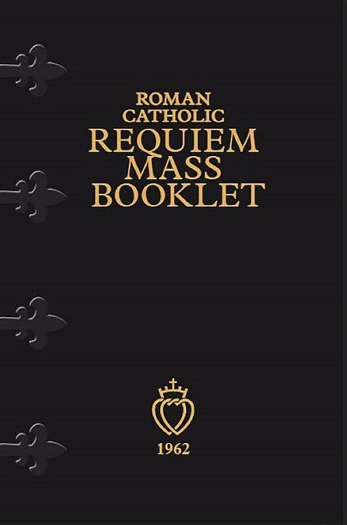 Roman Catholic Requiem Mass Booklet - Latin-English