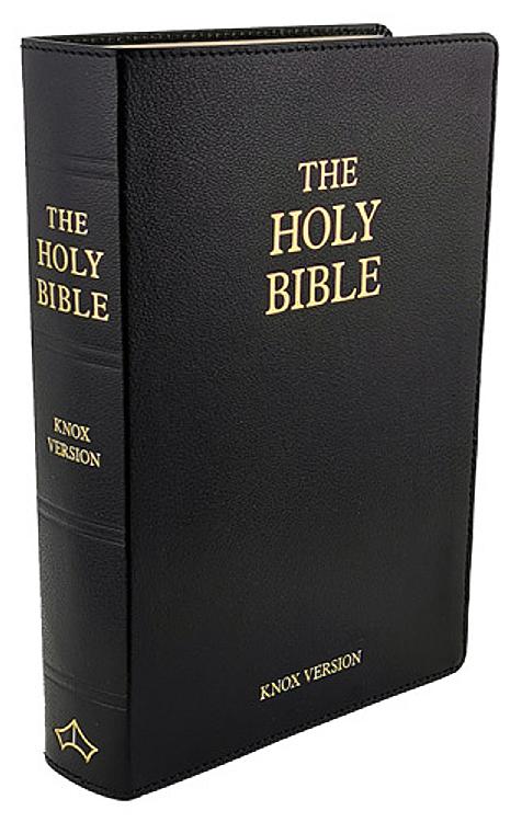 The Holy Bible - Knox Translation - Flexible Leather