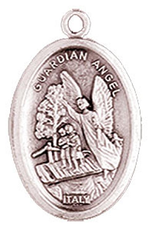 Guardian Angel medal - silver  x 12