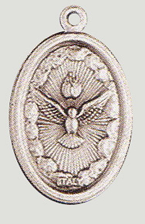 Holy Spirit medal - silver  x 12
