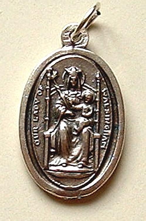 Our Lady of Walsingham medal - silver x 12
