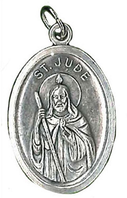 St Jude Medal - silver x 12