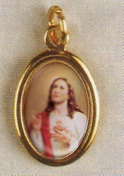 Picture medal - Sacred Heart