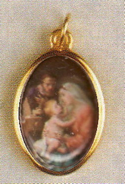 Picture medal - Holy Family