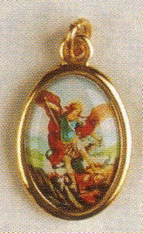 Picture medal - St Michael
