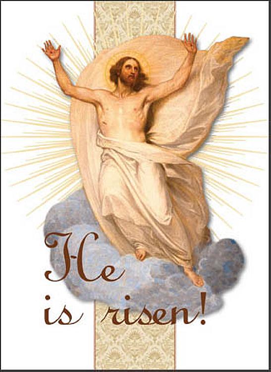 Easter Card pack - He is Risen! (Pack of 6)