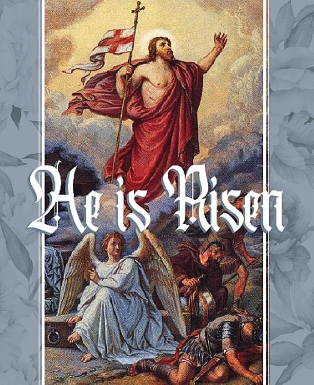 Easter Card pack - He is Risen (Pack of 6)
