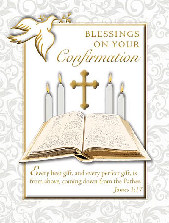 Confirmation Card - Blessings