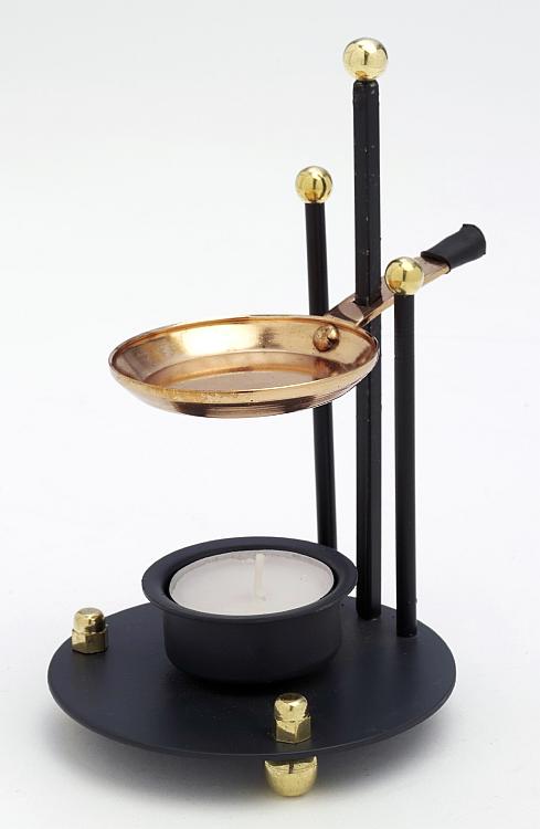 Contemporary candle incense burner