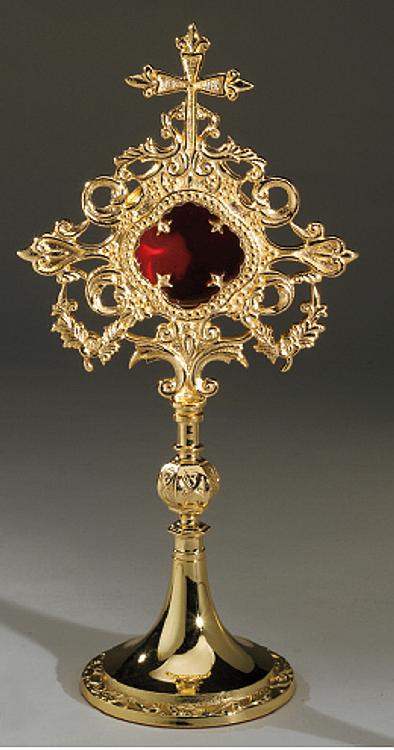 Gothic-style Reliquary - Gold Plated - 34 cm