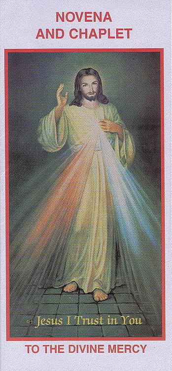 Leaflet: Novena and Chaplet to the Divine Mercy x10
