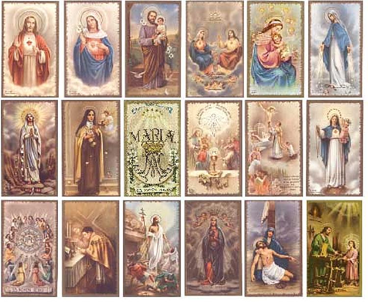 Holy Picture Card Assorted x 10