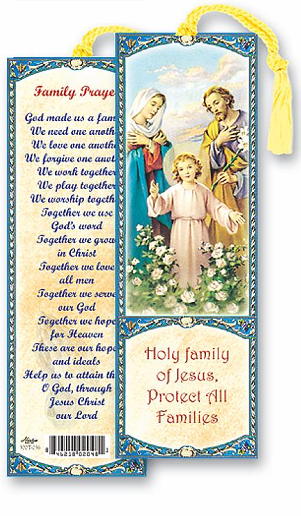 Holy Family Bookmark