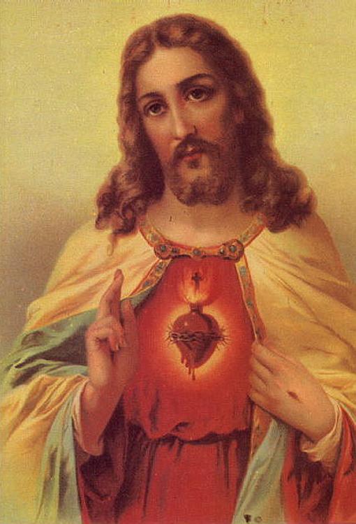 Sacred Heart of Jesus Image 8x10