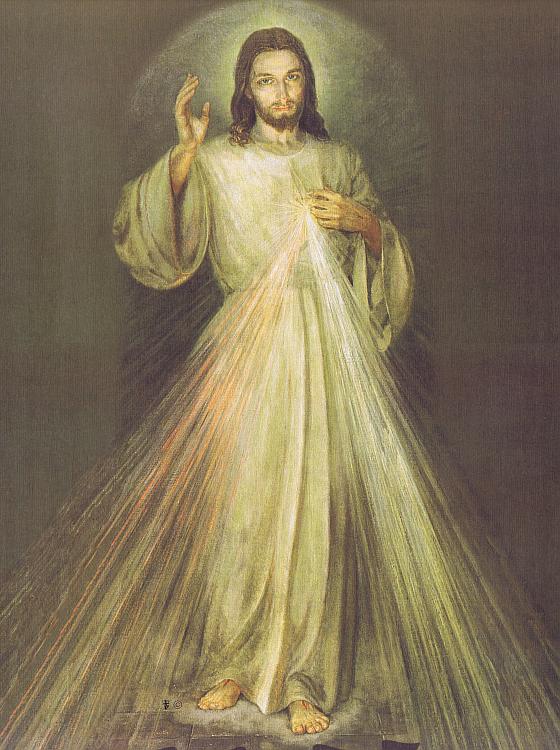 Divine Mercy Image - 16x24
