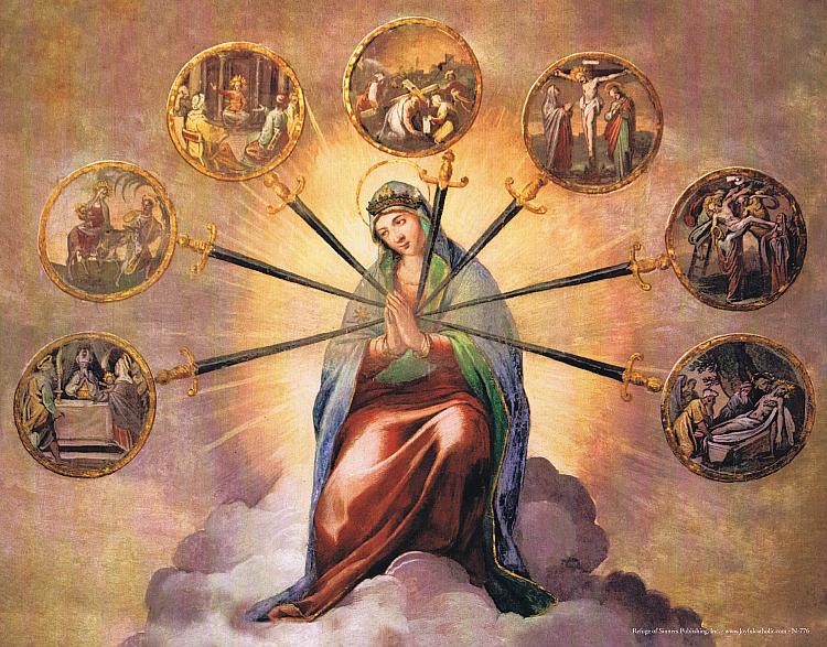 Seven Sorrows of the Blessed Virgin Mary Picture