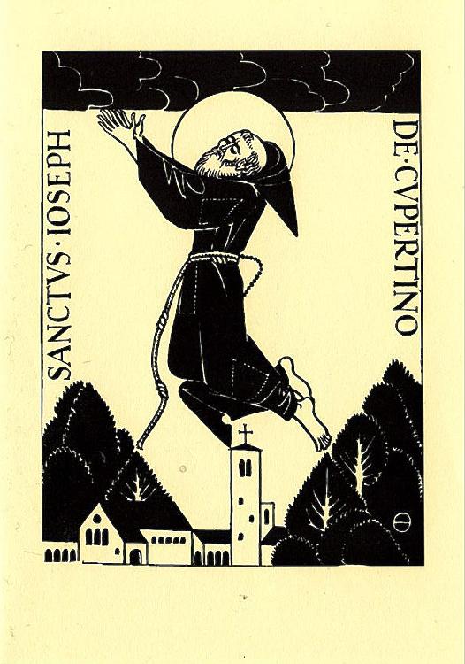 Card, Saint Joseph of Cupertino