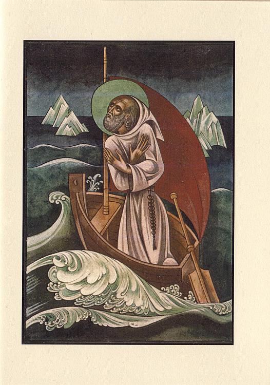 Card, The Voyage of Saint Brendan