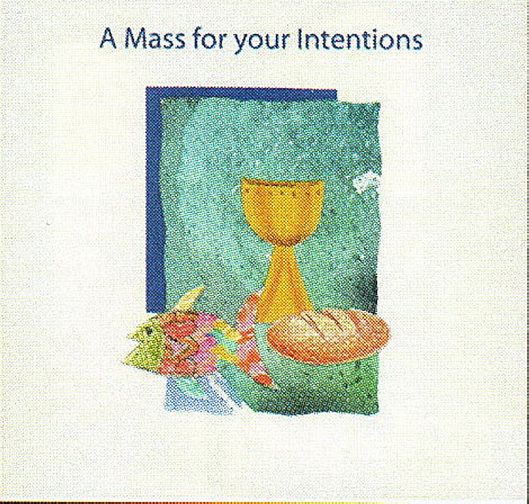 Mass Intention Card - Symbolic - Chalice