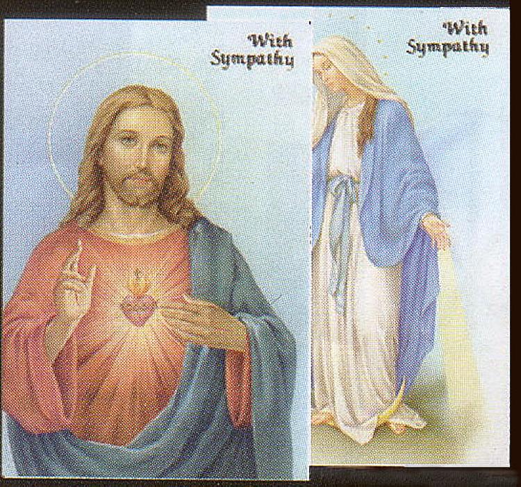 Sympathy Card - Jesus/Mary