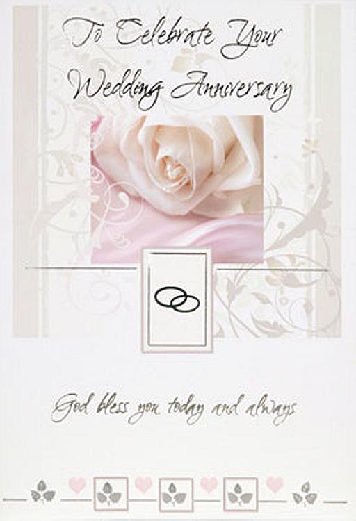 Wedding Anniversary Card - Celebrate