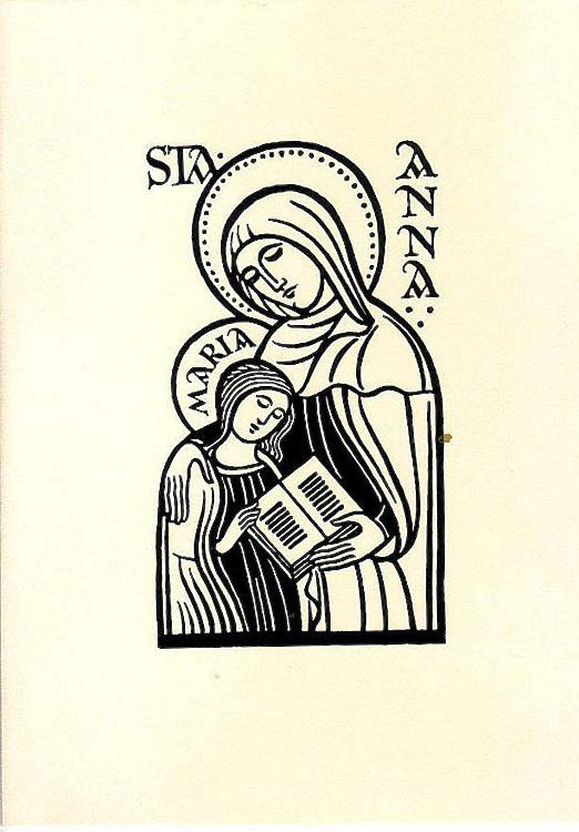 Card, Saint Anne