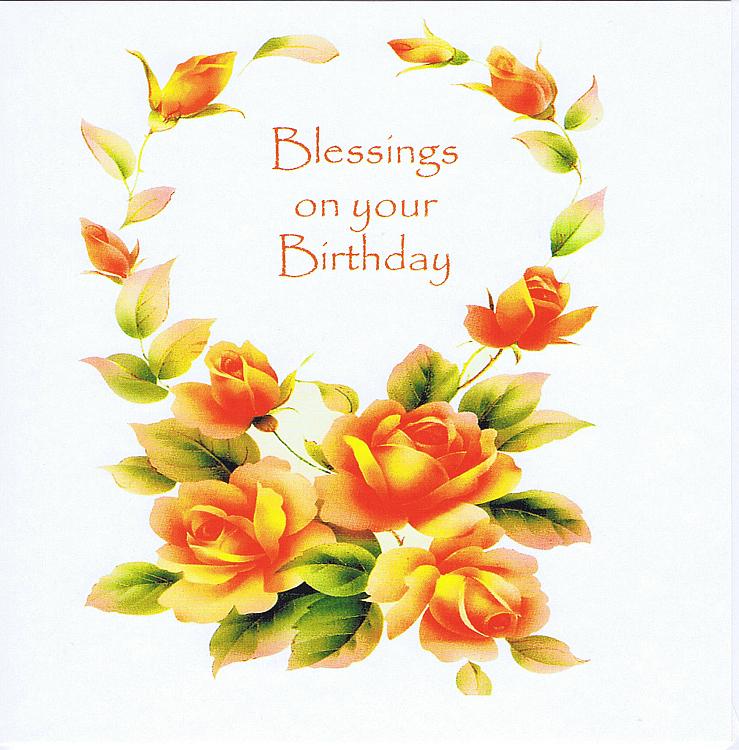 Blessings on your Birthday - Card