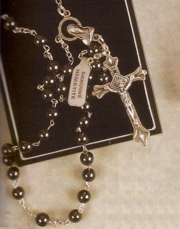 Haematite rosary