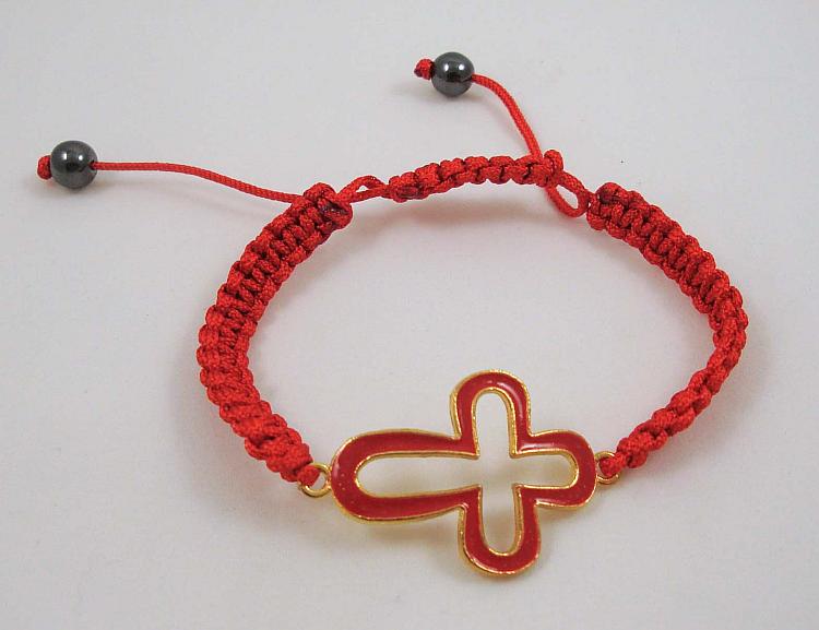 Woven Cross bracelet